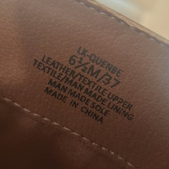 Lucky Brand "Quenbe" Latte Riding Boots. NIB. Size 6.5 - Picture 6 of 11